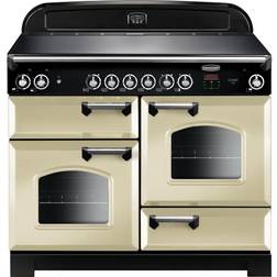 Rangemaster CLA110ECCR/C Classic 110cm Ceramic Beige, Black