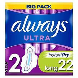 Always Ultra Long Plus Size 2 22-pack