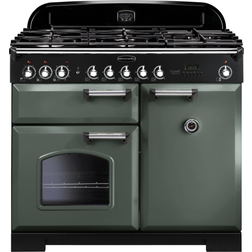 Rangemaster CDL100DFFMG/C Classic Deluxe 100cm Dual Fuel Green