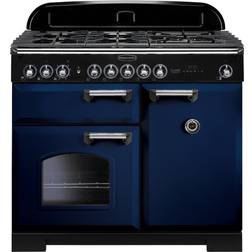 Rangemaster CDL100DFFRB/C Classic Deluxe 100cm Dual Fuel Blue