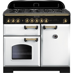 Rangemaster CDL100DFFWH/B Classic Deluxe 100cm Dual Fuel White