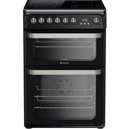 Hotpoint HUE61KS Black, White
