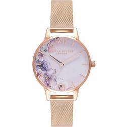 Olivia Burton Watercolour Florals Rose Mesh (OB16PP39)