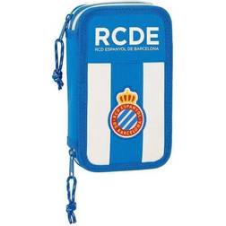 Safta Double Pencil Case RCD Espanyol DE Barcelona