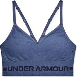 Under Armour Seamless Low Long Htr Bra - Blue