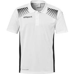 Uhlsport Goal Polo Shirt Unisex - White/Black