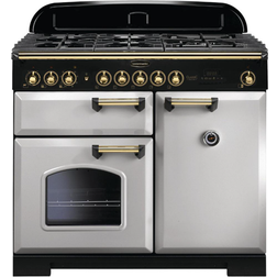 Rangemaster CDL100DFFRP/B Classic Deluxe 100cm Dual Fuel Grey