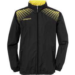 Uhlsport Goal Rain Jacket Unisex - Black/Lime Yellow