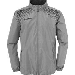 Uhlsport Goal Rain Jacket Unisex - Dark Grey Mélange/Black