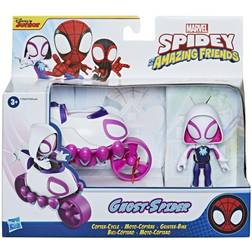 Hasbro Spidey & His Amazing Friends Ghost Spider & Copter Cycle Vehicle