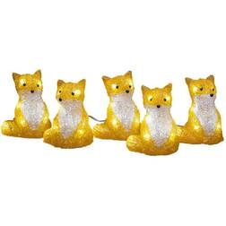 Konstsmide Foxes 5-Pack Ljusslinga 5 Lampor