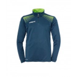 Uhlsport Giacca 1/4 Zip - Bleu