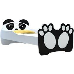 Kobi Barnsäng Panda Med Madrass 160x80cm