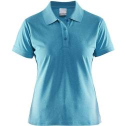 Craft Pique Classic Polo Shirt Women - Gale Melange