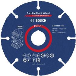 Bosch Accessories EXPERT Carbide Multi Wheel 2608901188 Skæreskive lige 1 stk. 115 mm 22.23 mm 1 stk