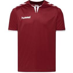 Hummel Core SS Poly Jersey Unisex - Maroon