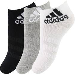 adidas Tennis Ankle Socks 3-pack - Medium Grey Heather/White/Black