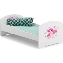 Kobi Luk Bed Med Madrass Girl with Wings 80x160cm