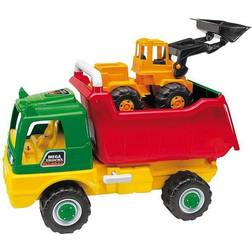 Tipping Truck & Excavator