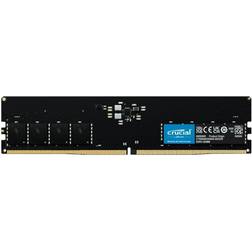 Crucial 16GB (1 x 16GB) DDR5 4800MHz, CL40, 1.10V, musta