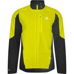 Dare 2b Mediant Waterproof Cycling Jacket Men - Fluro Yellow Black