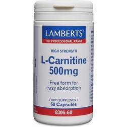 Lamberts L-Carnitine 500mg 60 pcs