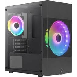 AeroCool Atomic Lite-G-BK-v1 Tempered Glass