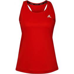 Adidas Designed to Move 3 Stripes Sport Tank Top Women - Team Real Magenta/Black