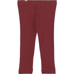 Wheat Rib Leggings - Red Plum (0851e/4851e-007-2390)