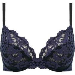 Wacoal Instant Icon Classic Underwire Bra - Black Eclipse