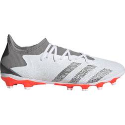 adidas Predator Freak.3 Multi-Ground Boots - Cloud White/Iron Metallic/Solar Red