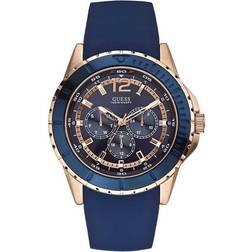 Guess Maverick Rose Silicone and (W0485G1)