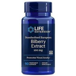 Life Extension Standardized European Bilberry Extract 100mg 90 stk