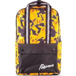 Difuzed Pokémon Pikachu AOP Backpack - Black