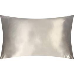 Slip Pure Silk Funda de almohada Plata (76x51cm)