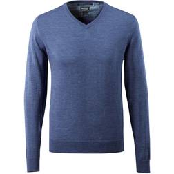 Mascot Frontline Knitted Jumper - Blue Flecked