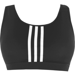 adidas Don't Rest 3-Stripes Bra - Black/White