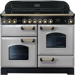 Rangemaster Classic Deluxe 110 Ceramic CDL110ECRP/B Silver