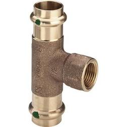 VIEGA Sanpress T-piece 15 x 1/2" x 15 mm gunmetal