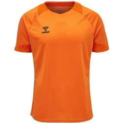 Hummel Lead SS Poly Jersey Men - Orange Tiger