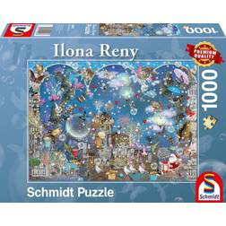 Schmidt Spiele Blue Sky of Christmas 1000 Pieces