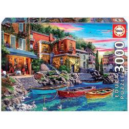 Educa Sunset in Como Italy 3000 Pieces