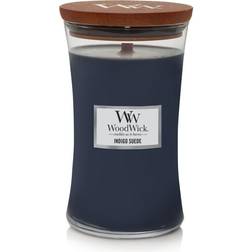 Woodwick Indigo Suede Large Duftlys 609.5g