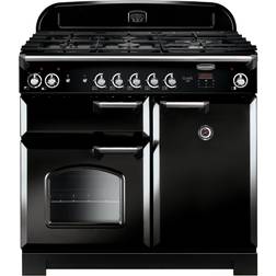 Rangemaster CLA100DFFBL/C Classic 100cm Dual Fuel Black