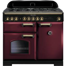 Rangemaster Classic Deluxe 100 Dual Fuel CDL100DFFCY/B Red