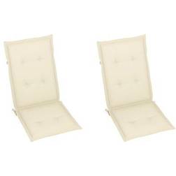 vidaXL 43181 Stolsdyna Beige (120x50cm)