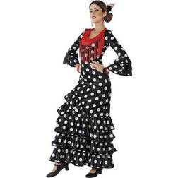 Th3 Party Déguisement pour adulte Danseuse de flamenco Noir