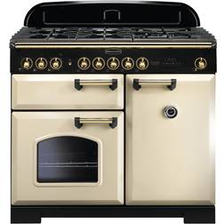 Rangemaster Classic Deluxe 100 Dual Fuel CDL100DFFCR/B Beige