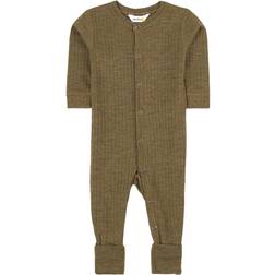 Joha Basic Foot 2-in-1 Nightsuit - Moss Melange (56140-122-15977)