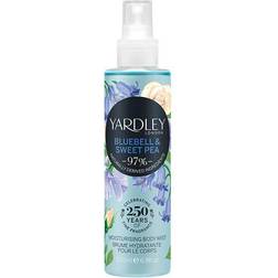 Yardley Bluebell & Sweetpea Moisturising Body Mist 200ml